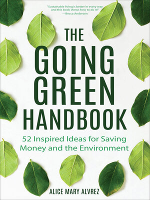 cover image of The Going Green Handbook